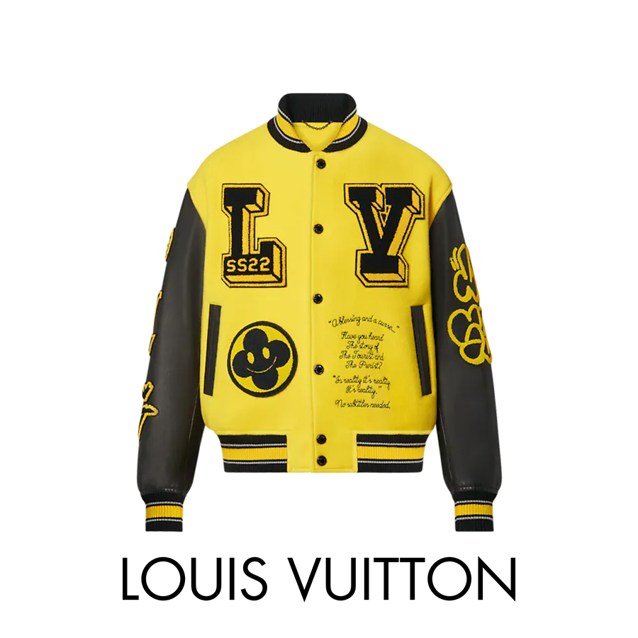 Detail College Jacke Louis Vuitton Nomer 5