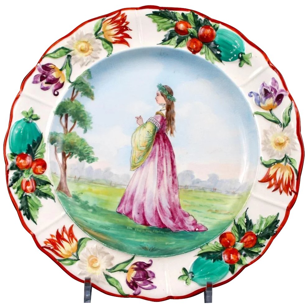 Detail Dresden Porcelain Plates Nomer 5