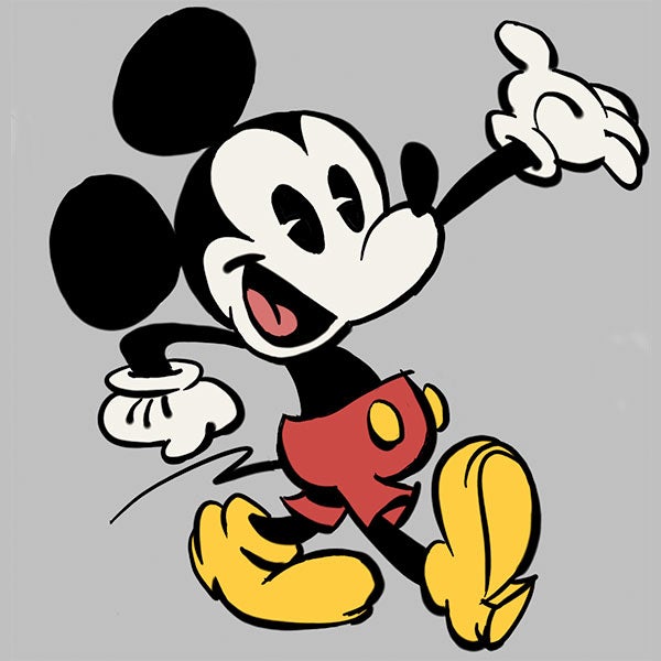 Detail Mickey Mouse Style Nomer 13