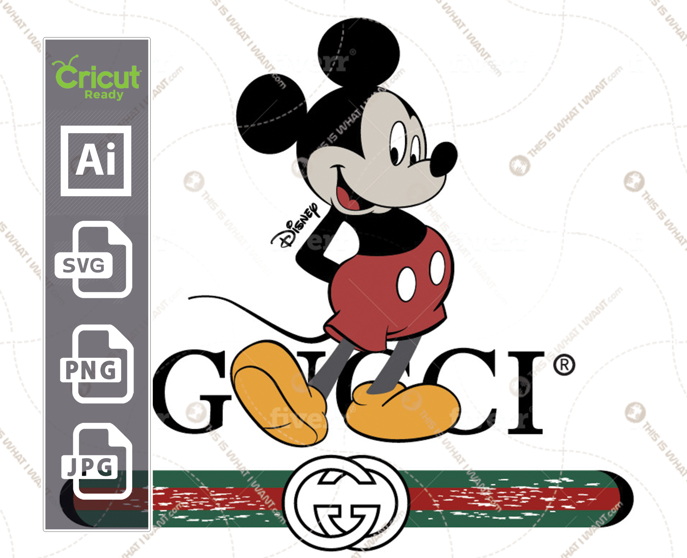 Detail Mickey Mouse Style Nomer 9