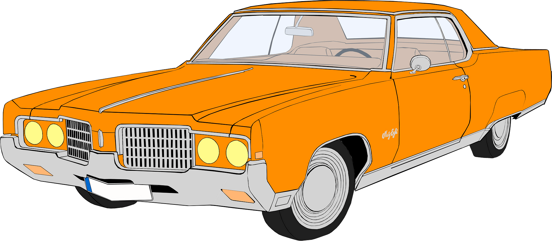 Detail Retro Auto Nomer 5