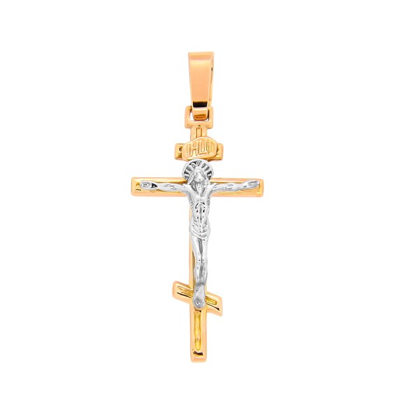 Russisch Orthodox Kreuz Gold - KibrisPDR