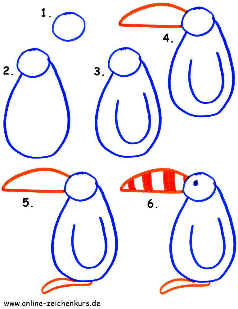 Detail Vogel Zeichnen Kinder Nomer 4