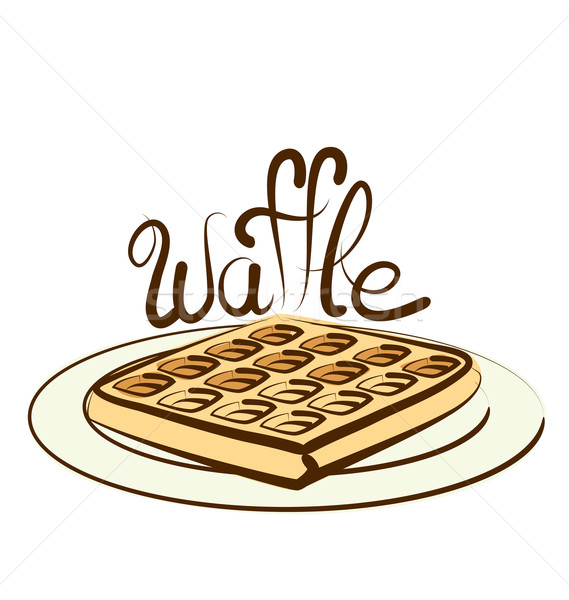 Waffel Gezeichnet - KibrisPDR
