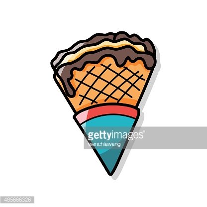 Detail Waffel Gezeichnet Nomer 8