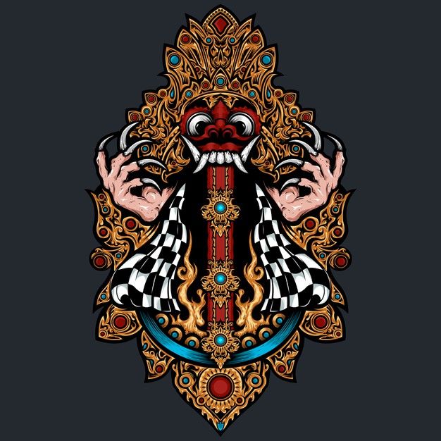 Detail Gambar Barong Bali 3d Nomer 12