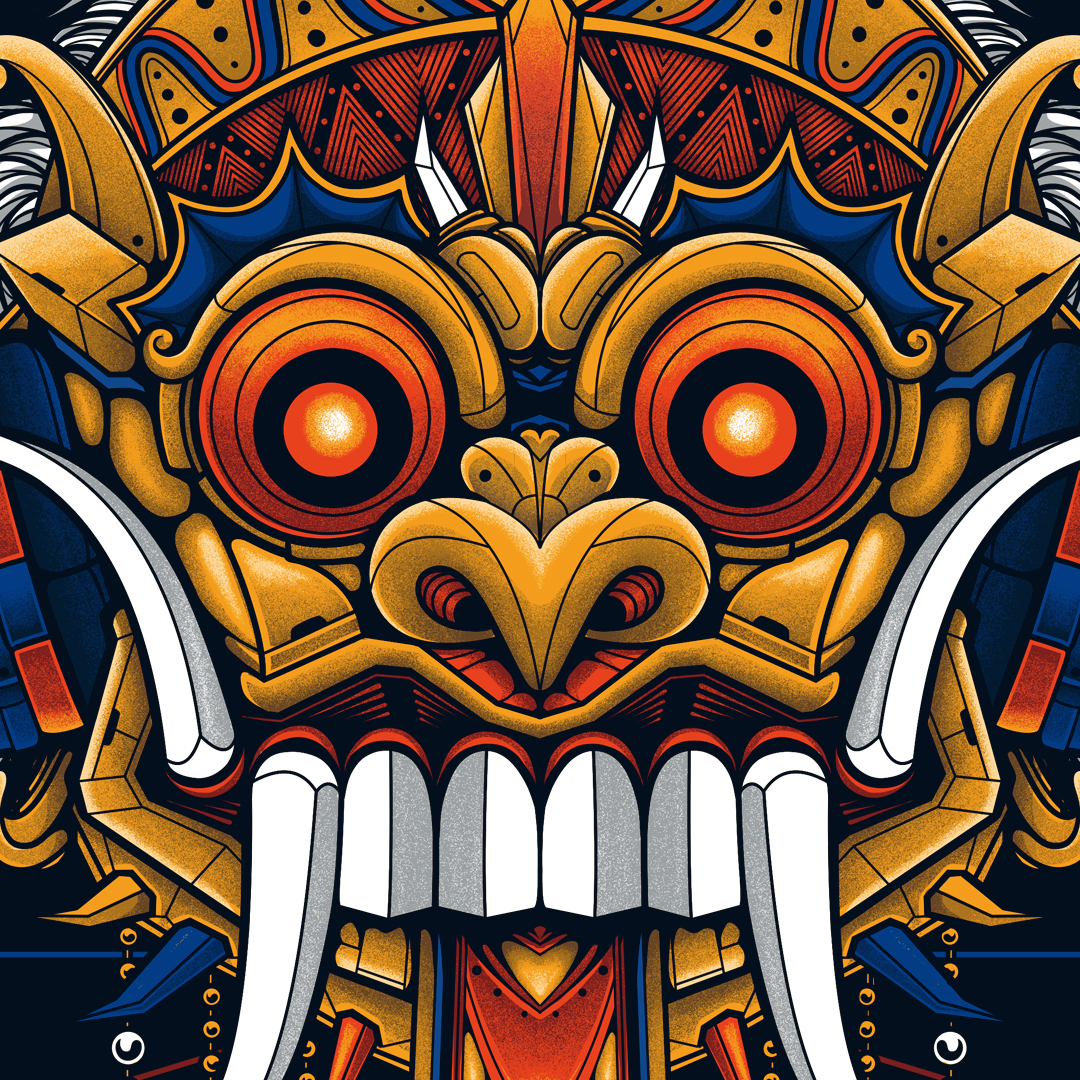 Detail Gambar Barong Bali Keren Nomer 17
