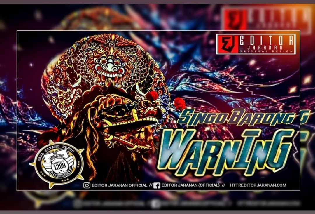 Detail Gambar Barongan Warning Rogo Samboyo Putro Nomer 37