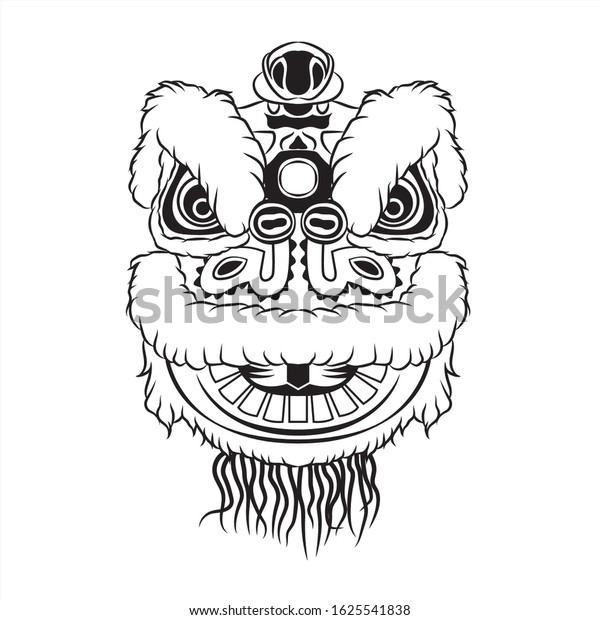 Detail Gambar Barongsai Hitam Putih Nomer 3