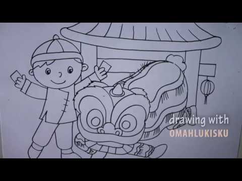 Detail Gambar Barongsai Hitam Putih Nomer 34