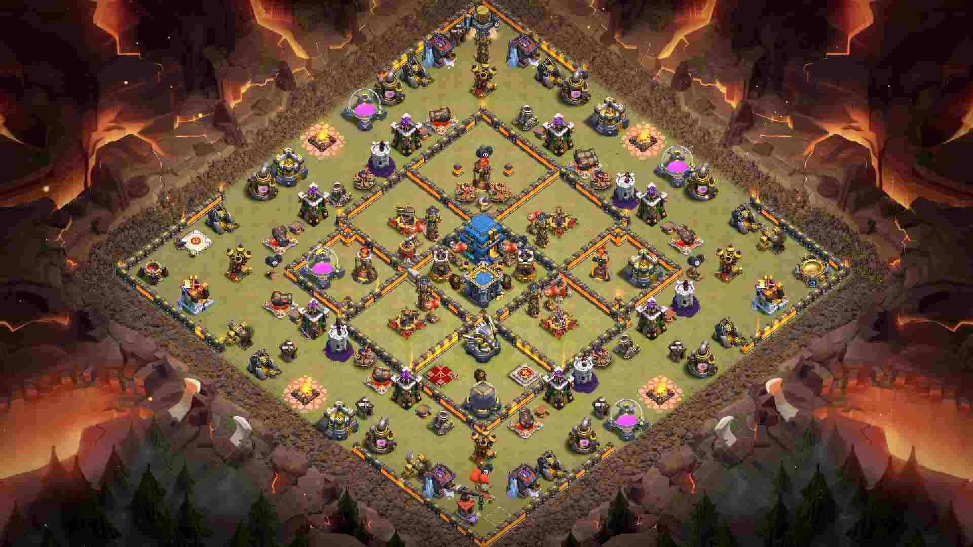 Gambar Base War Th 12 Anti 2 Star - KibrisPDR