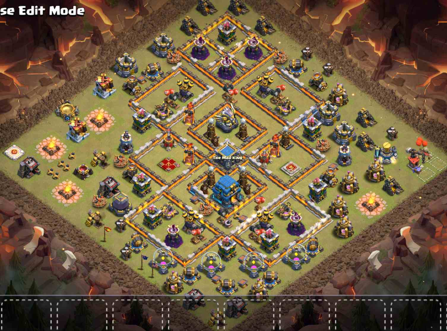 Detail Gambar Base War Th 12 Anti 2 Star Nomer 2