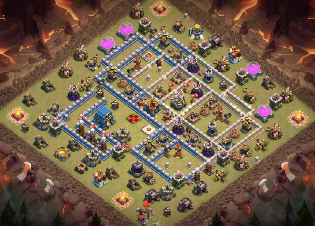 Detail Gambar Base War Th 12 Anti 2 Star Nomer 20