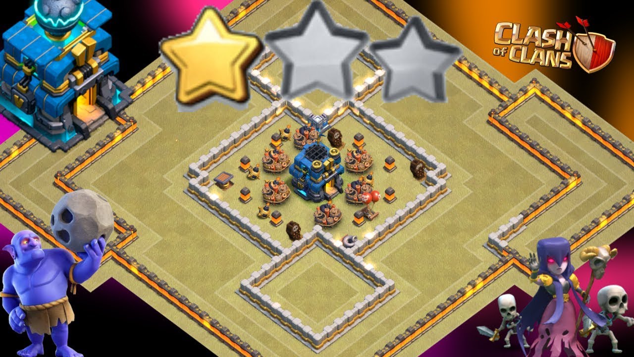 Detail Gambar Base War Th 12 Anti 2 Star Nomer 44