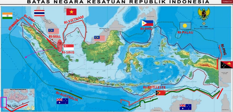 Detail Gambar Batas Wilayah Indonesia Nomer 16