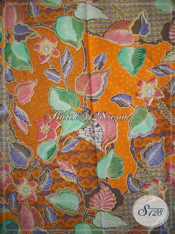 Detail Gambar Batik Bermotif Bunga Dan Daun Nomer 20