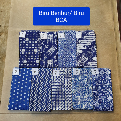 Detail Gambar Batik Biru Nomer 24