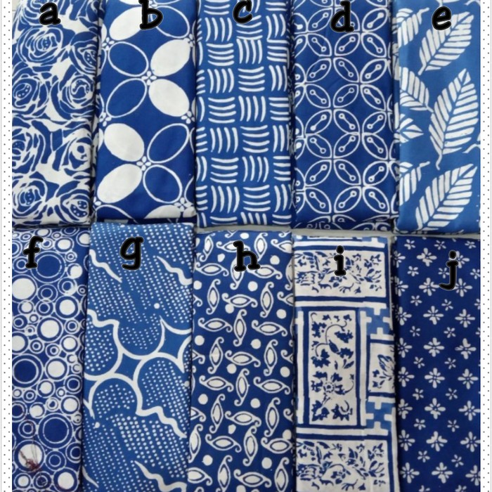 Detail Gambar Batik Biru Nomer 25