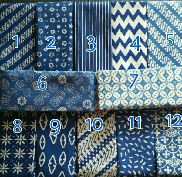 Detail Gambar Batik Biru Nomer 29