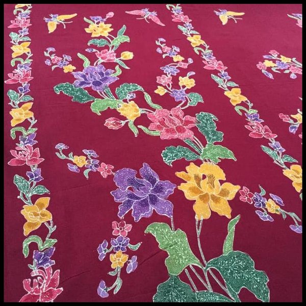 Detail Gambar Batik Bunga Anggrek Nomer 15