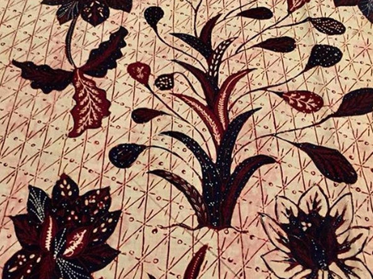 Detail Gambar Batik Bunga Anggrek Nomer 50
