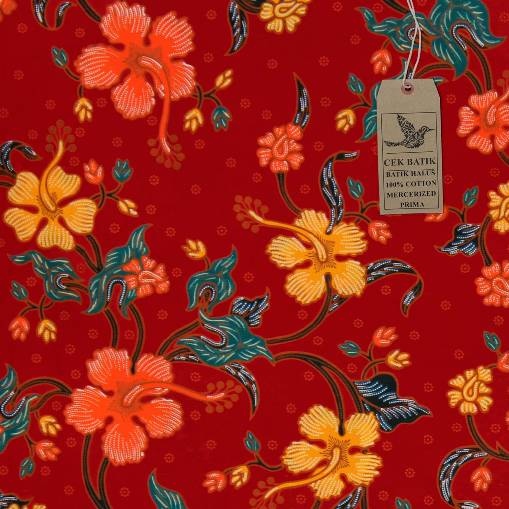 Detail Gambar Batik Bunga Berwarna Nomer 46