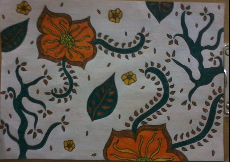 Detail Gambar Batik Bunga Cengkeh Nomer 27