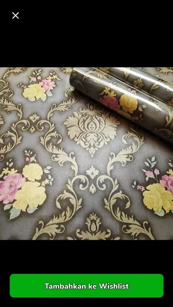 Detail Gambar Batik Bunga Coklat Nomer 30