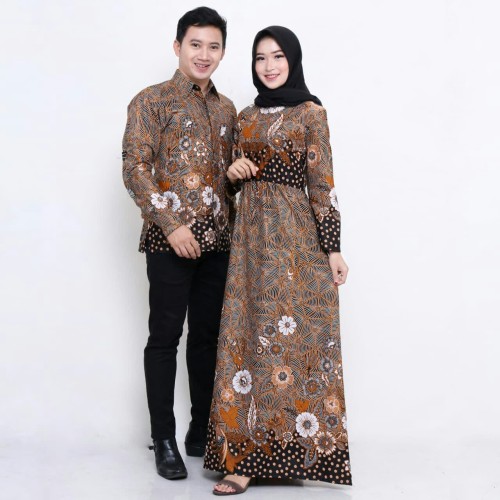 Detail Gambar Batik Bunga Coklat Nomer 5