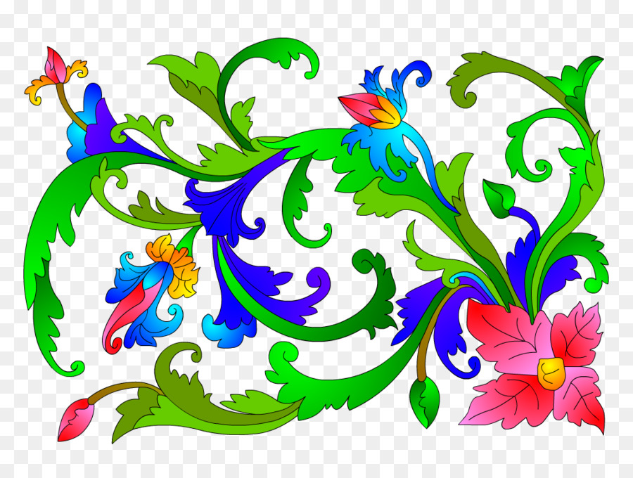 Detail Gambar Batik Bunga Dan Daun Nomer 5