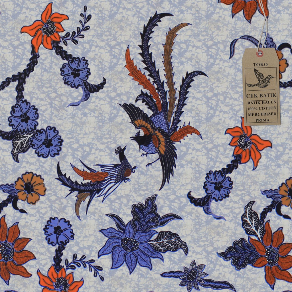 Detail Gambar Batik Bunga Dan Hewan Nomer 52