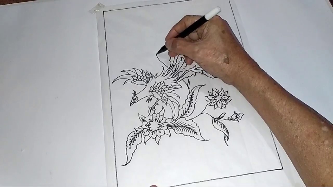 Detail Gambar Batik Bunga Dan Hewan Nomer 8