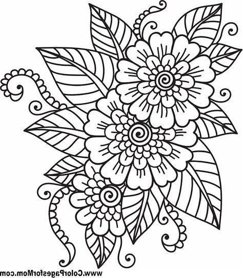 Detail Gambar Batik Bunga Mewarnai Nomer 31