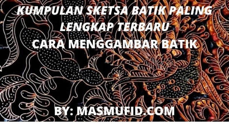 Detail Gambar Batik Bunga Mewarnai Nomer 45