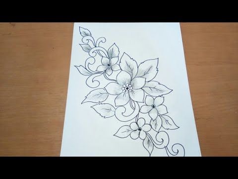 Detail Gambar Batik Bunga Mudah Digambar Nomer 5