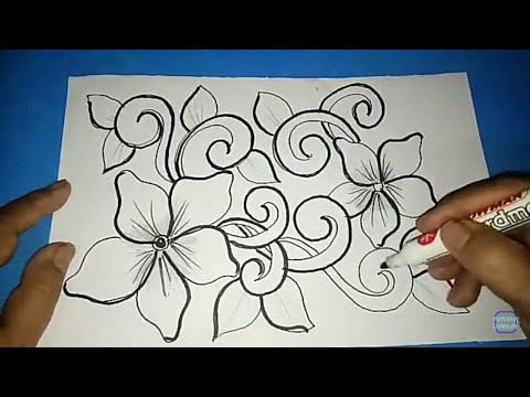 Detail Gambar Batik Bunga Ornamen Nomer 2