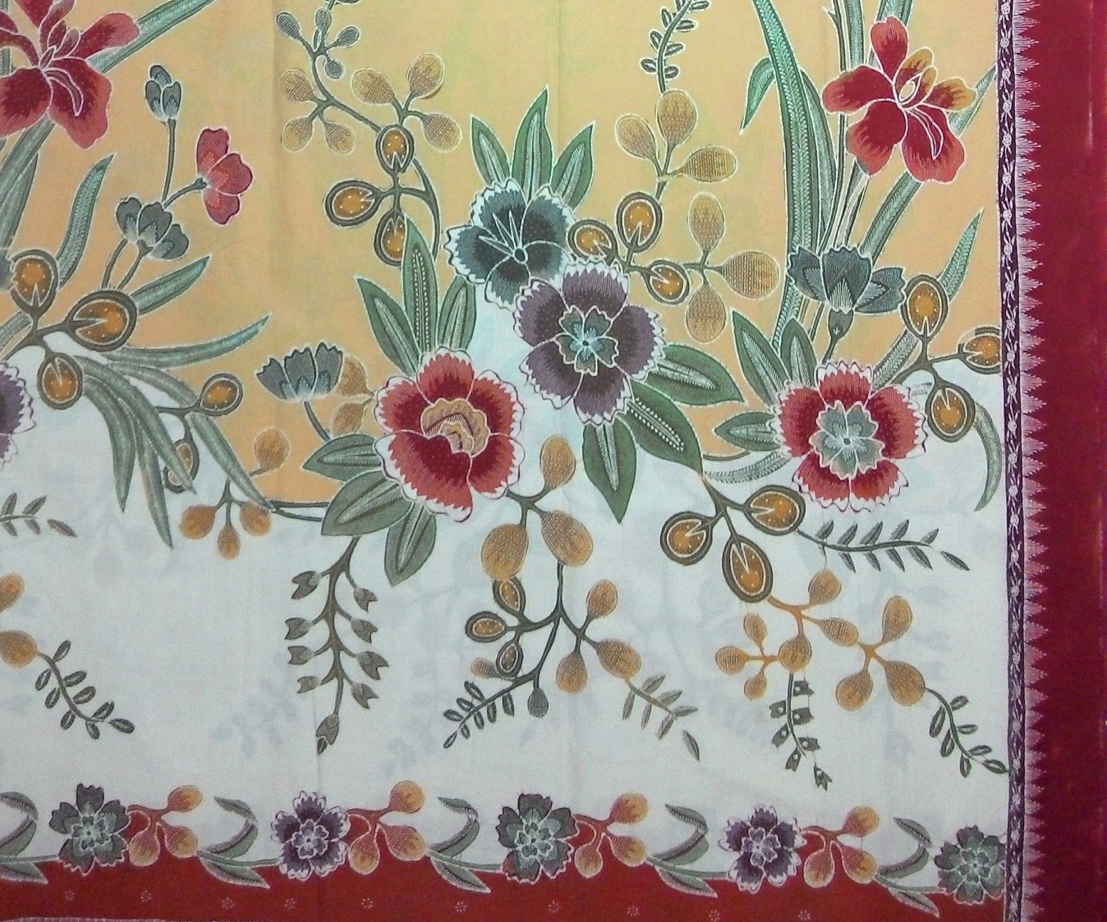 Detail Gambar Batik Bunga Sederhana Tapi Bagus Nomer 43