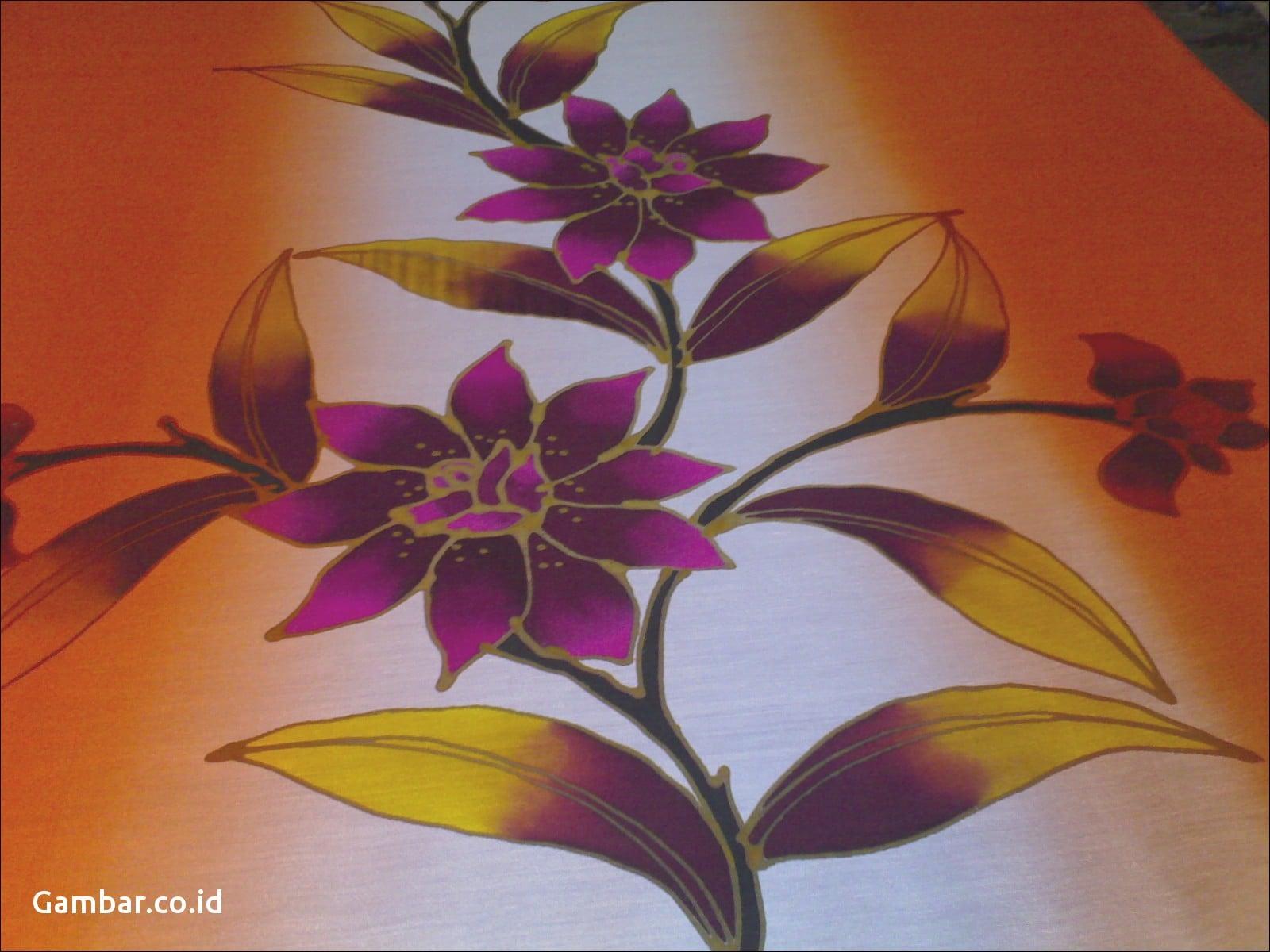 Detail Gambar Batik Bunga Sederhana Tapi Bagus Nomer 8