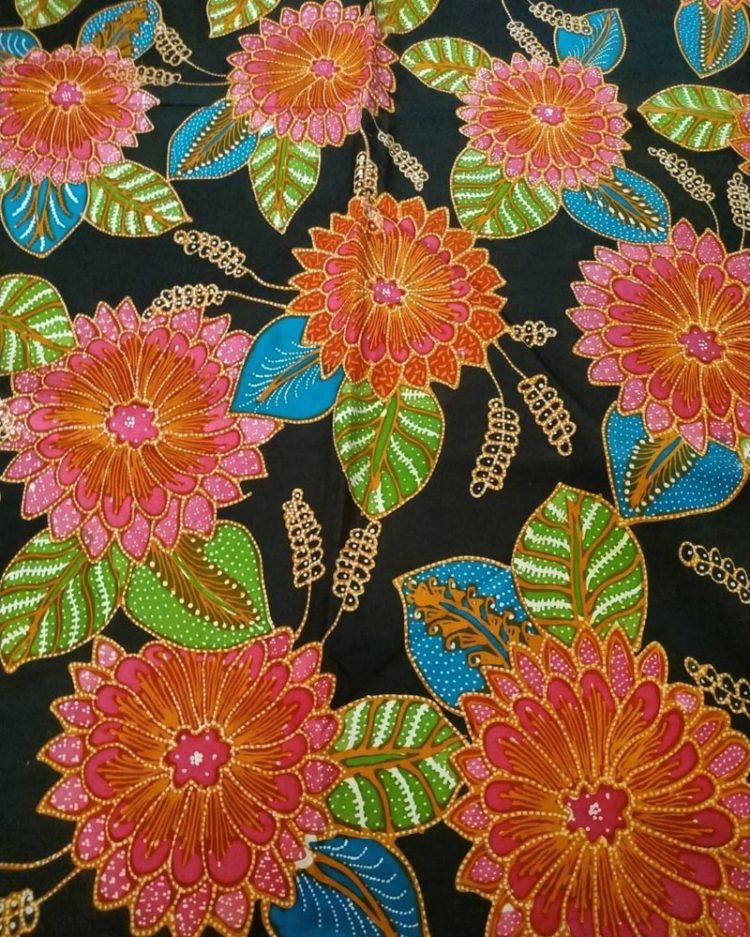 Detail Gambar Batik Bunga Teratai Nomer 36