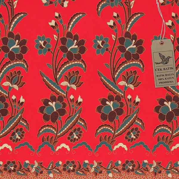 Detail Gambar Batik Bunga Warna Nomer 28