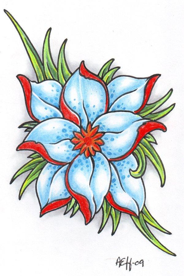 Detail Gambar Batik Bunga Yang Berwarna Nomer 33