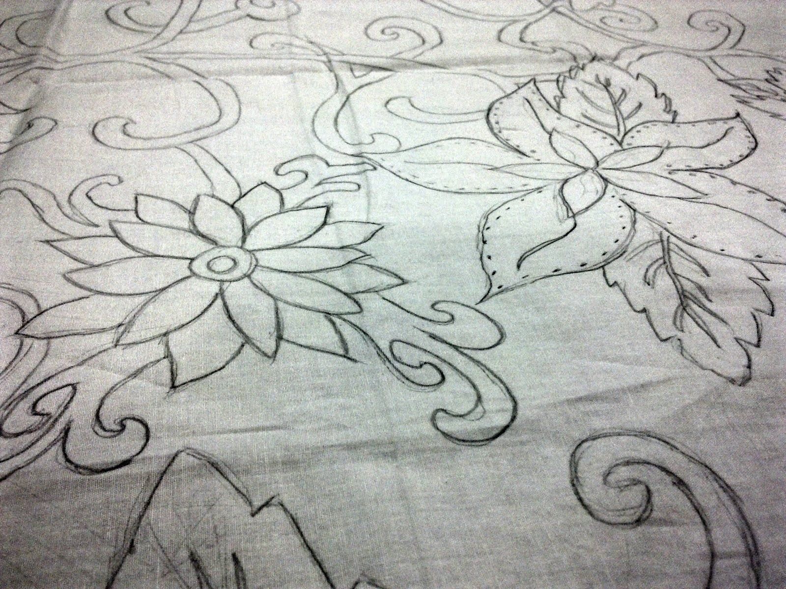 Detail Gambar Batik Bunga Yang Mudah Nomer 17