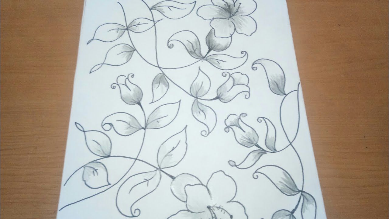 Detail Gambar Batik Bunga Yang Mudah Digambar Nomer 30