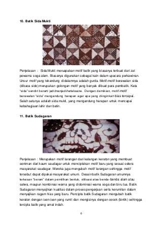 Detail Gambar Batik Dan Penjelasanya Nomer 33