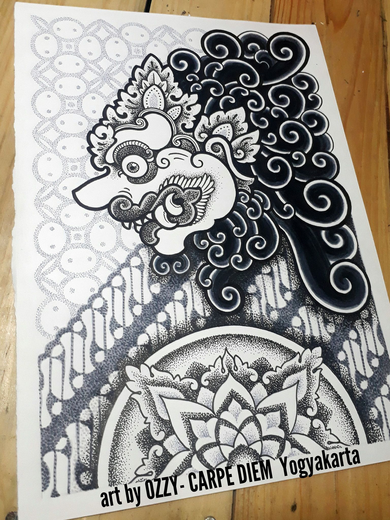 Detail Gambar Batik Dari Pensil Nomer 2