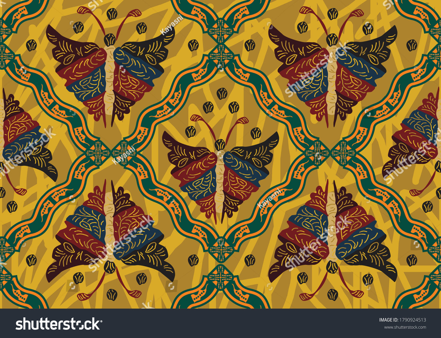 Detail Gambar Batik Fauna Nomer 3