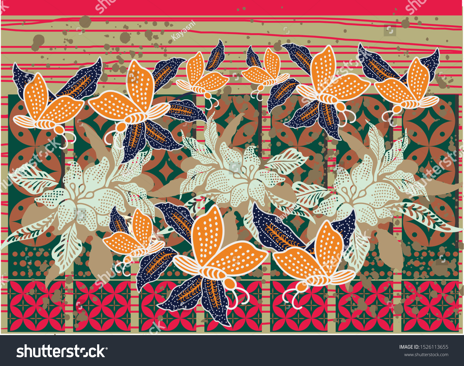 Detail Gambar Batik Fauna Nomer 22