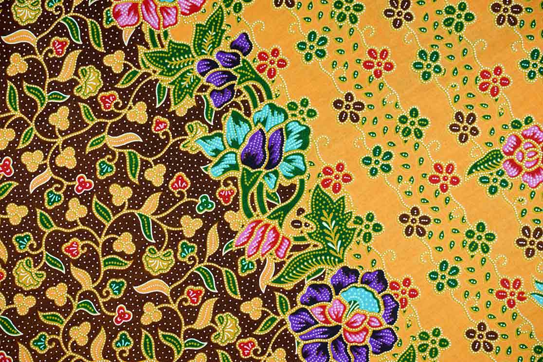 Detail Gambar Batik Flora Motif Bunga Nomer 24