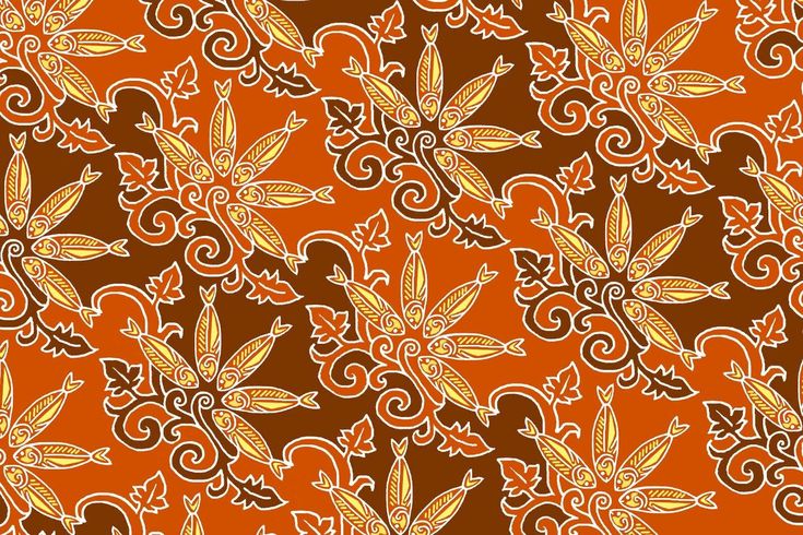 Detail Gambar Batik Flora Motif Bunga Nomer 41