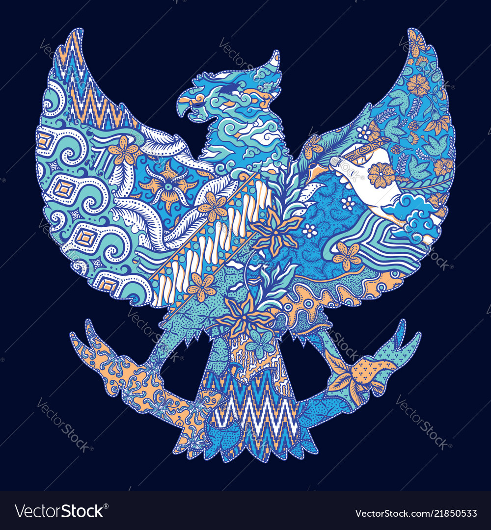 Gambar Batik Garuda - KibrisPDR
